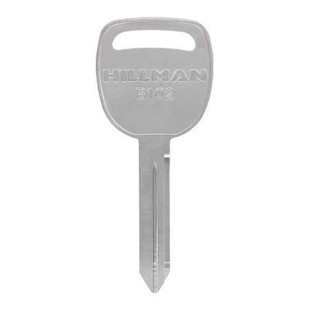 Hillman Automotive Blank Double Sided Universal Key for GM Silver 10PK 5937982